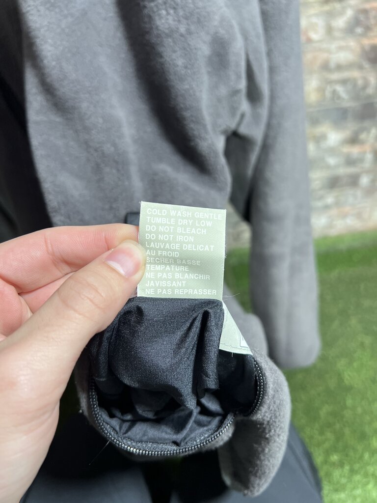 Stussy Black Reversible Sherpa Jacket Sz. L