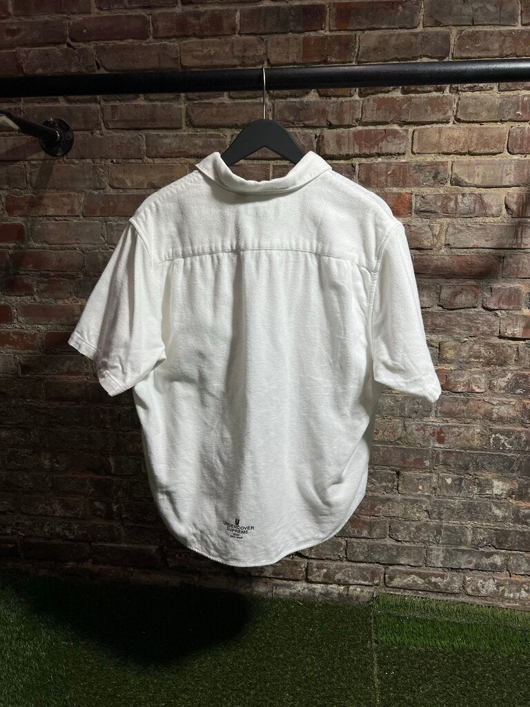 Supreme X UnderCover Button- Up White Sz. M