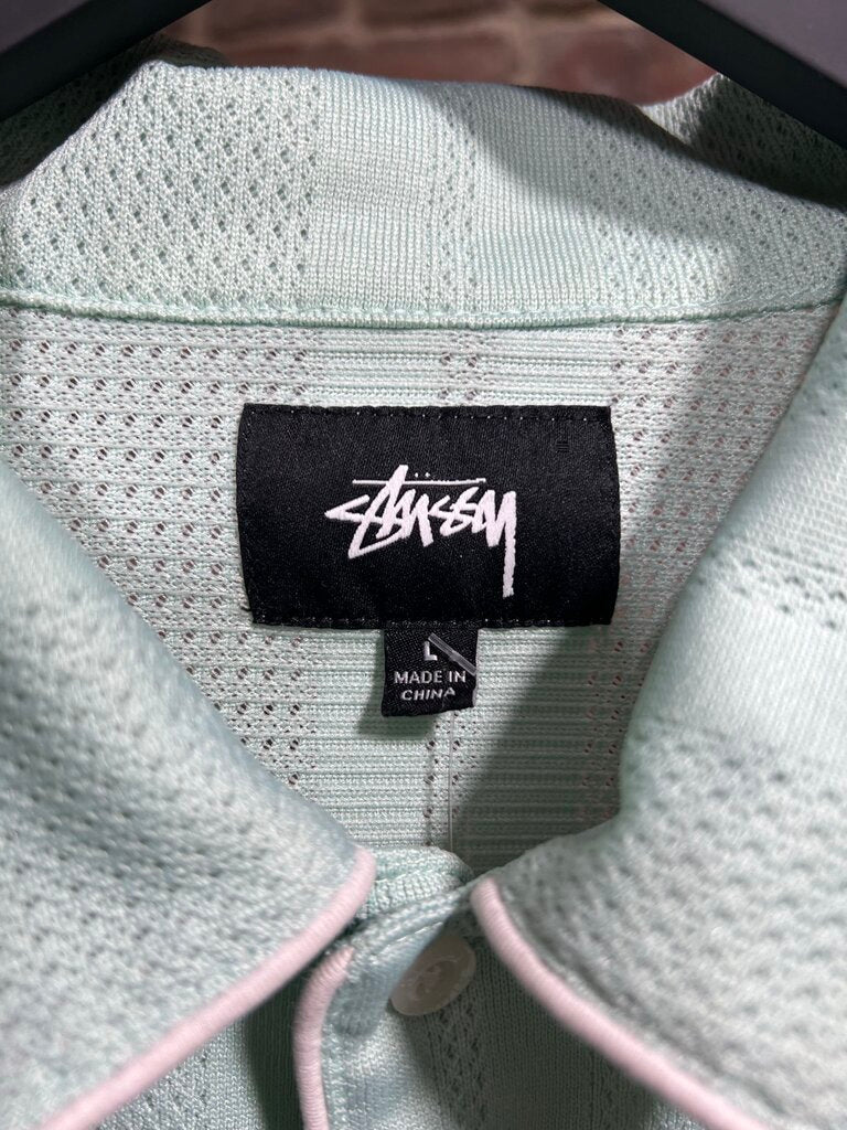 Stussy Bowling Tee Green Sz. L