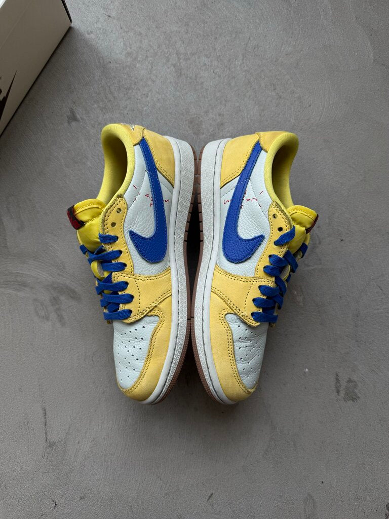 Travis Scott x Jordan 1 Canary Sz. 4.5M