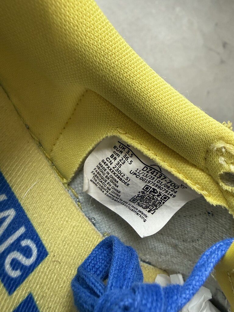 Travis Scott x Jordan 1 Canary Sz. 4.5M
