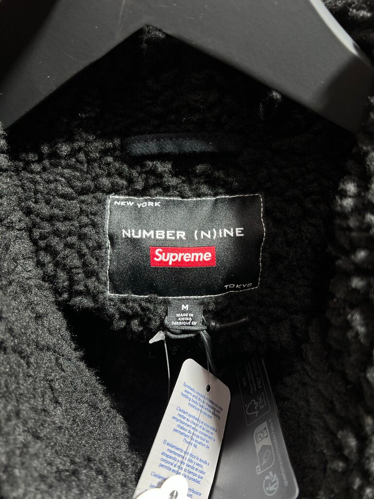 Supreme X Number Nine Sherpa Jacket Sz. M