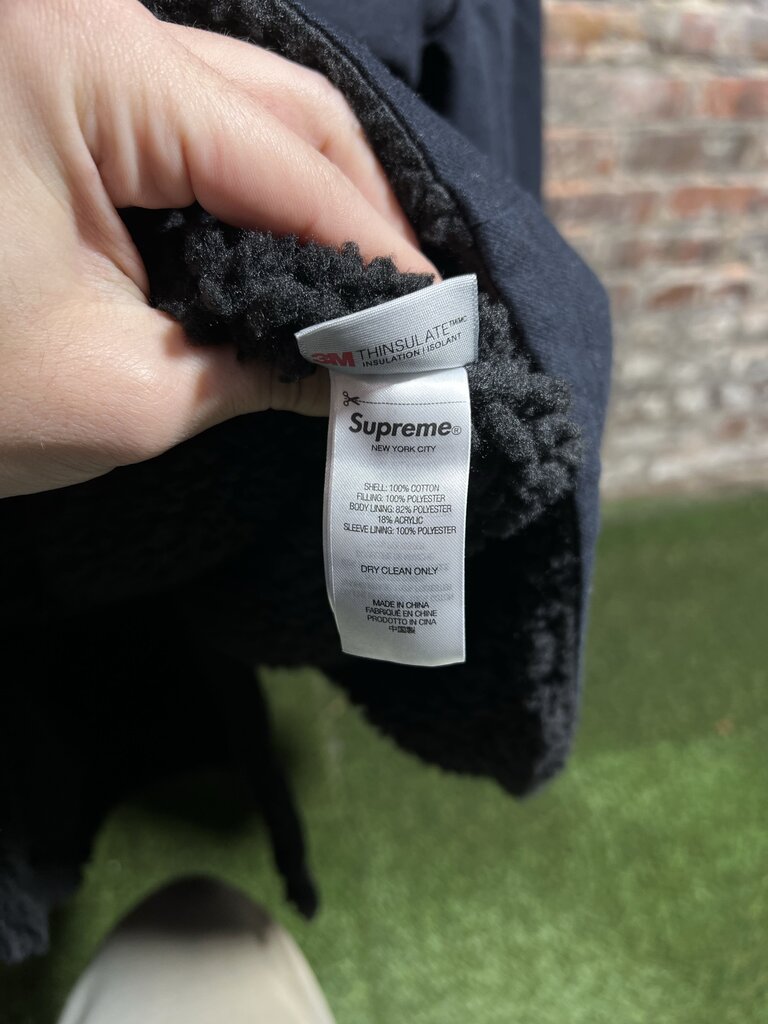Supreme X Number Nine Sherpa Jacket Sz. M