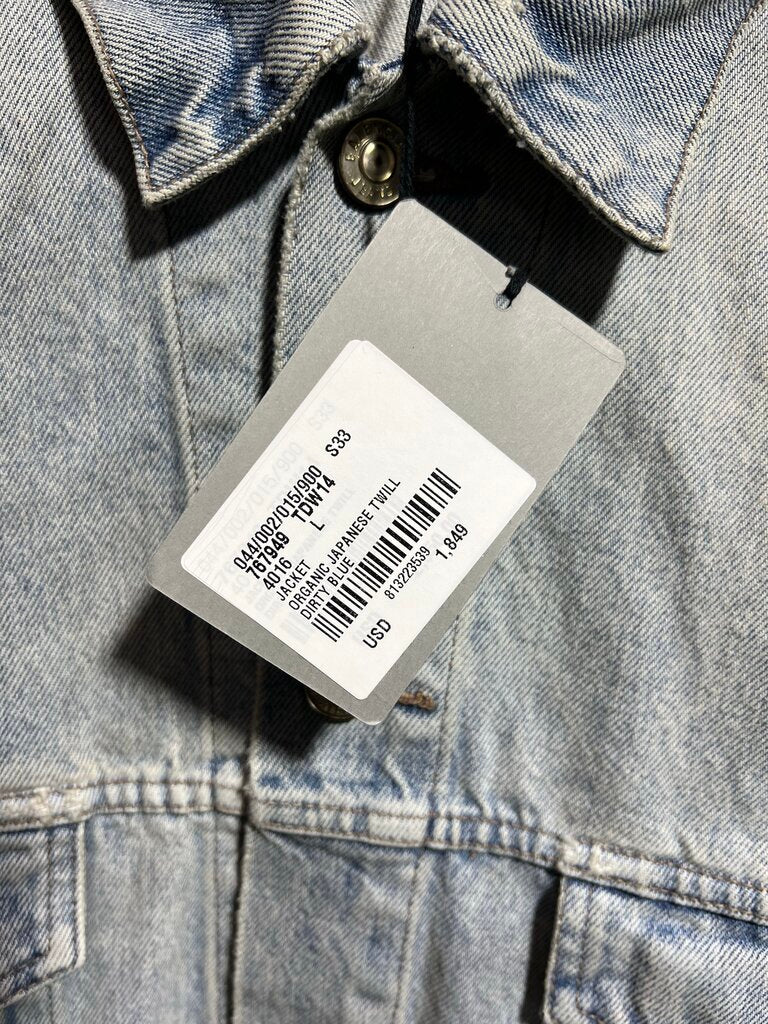 Balenciaga Denim Light Wash Jacket Sz. L