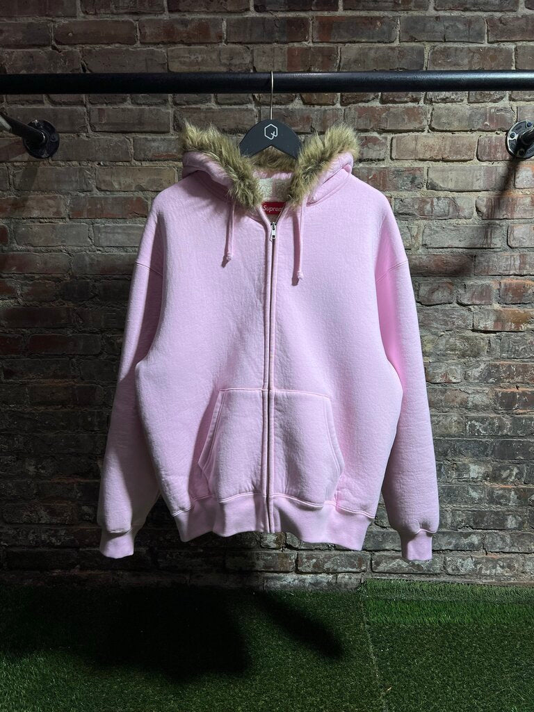 Supreme Faux Fur Zip-Up Sz. M