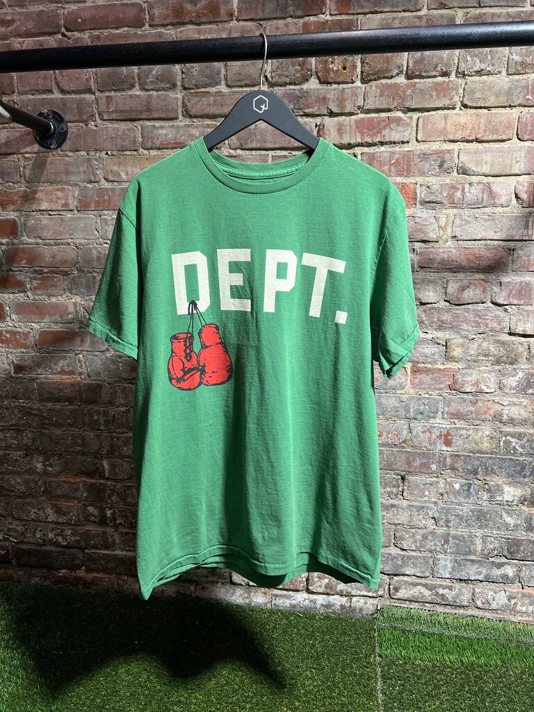 Gallery Dept Green Boxer Tee Sz. L