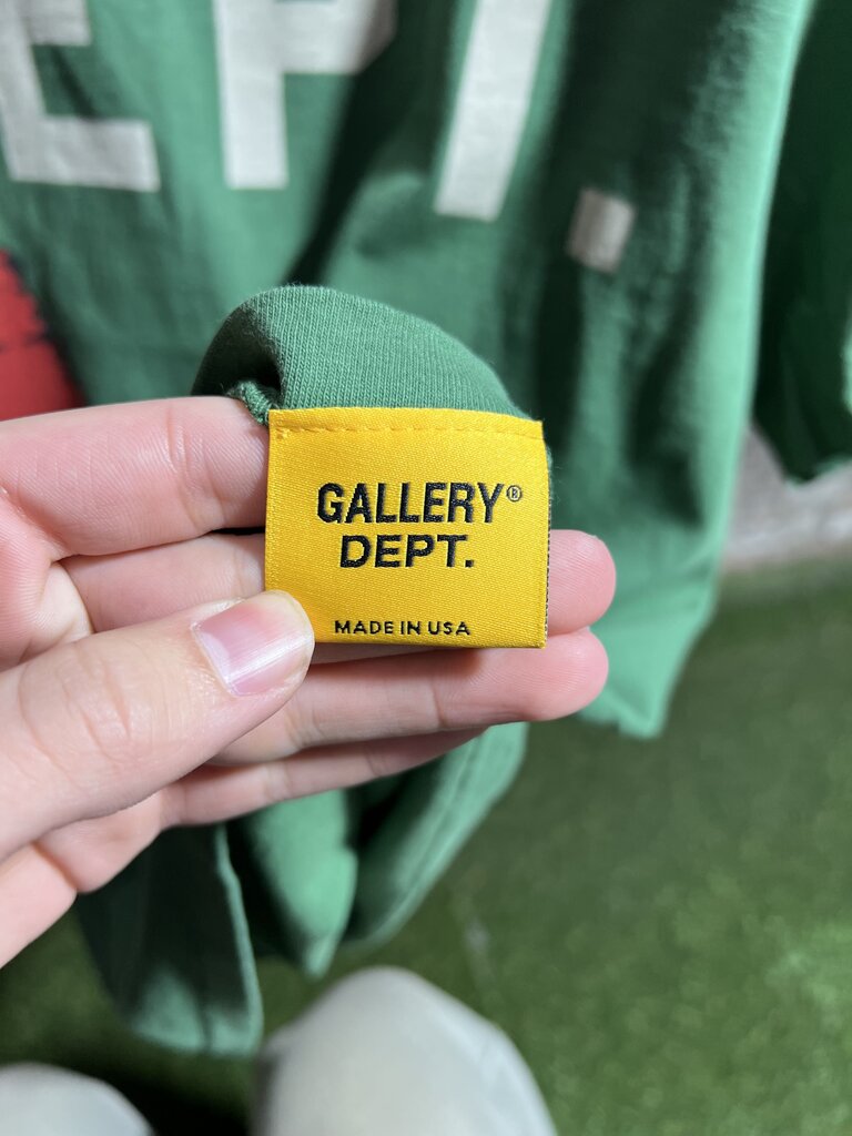 Gallery Dept Green Boxer Tee Sz. L
