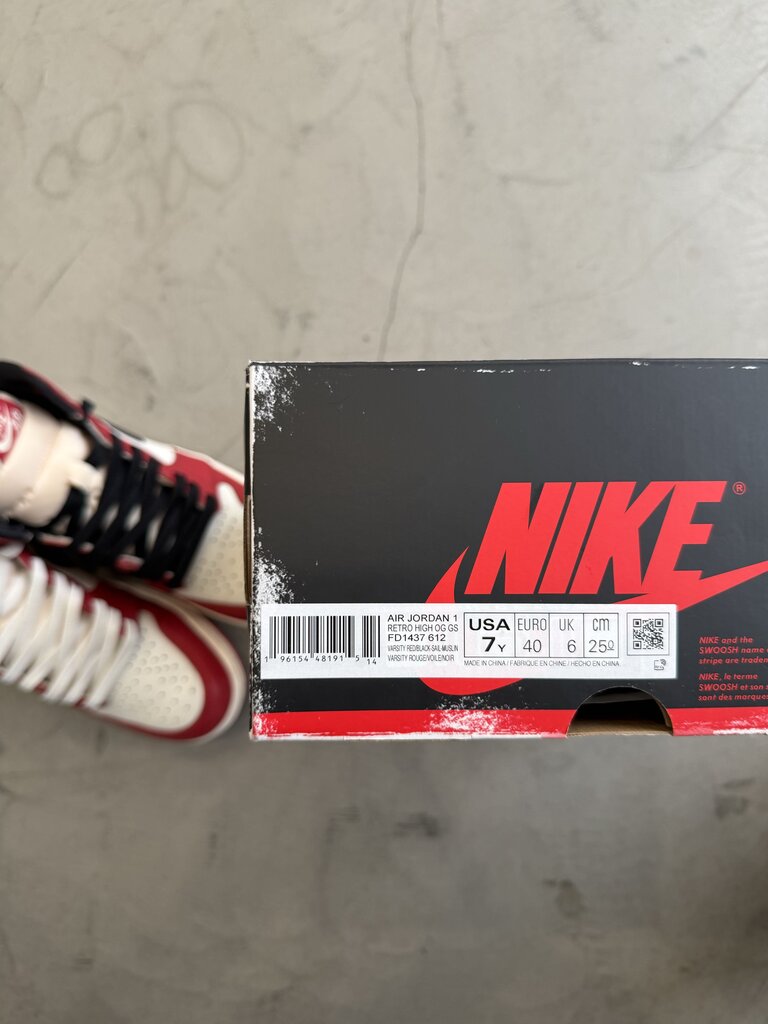 Jordan 1 Lost & Found Sz. 7Y