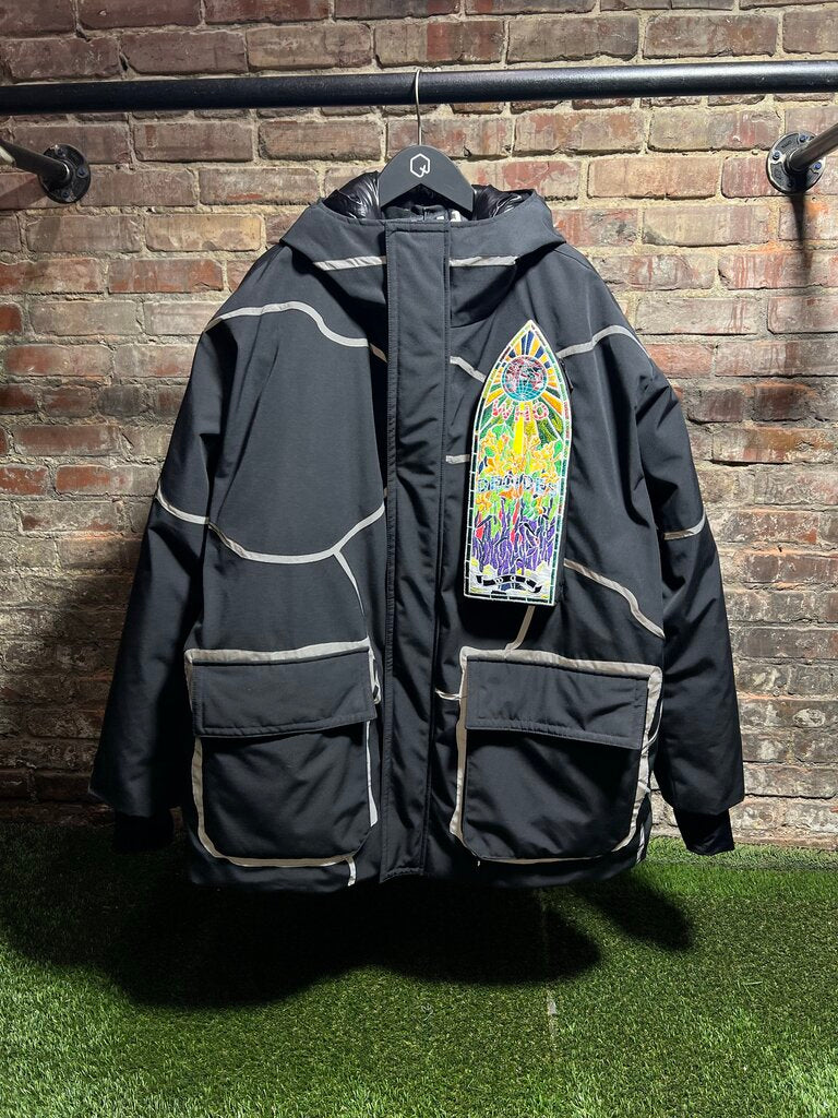 Who Decides War x Add Down Parka Sz. L