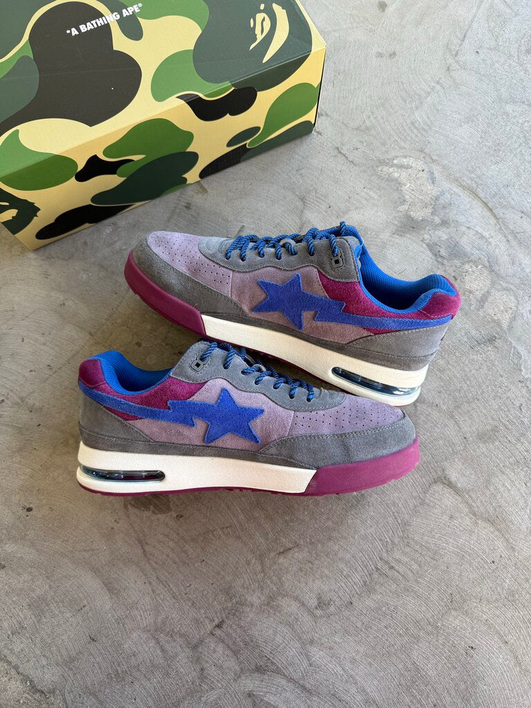 Bape Roadsta Sneaker Purple/Blue Sz. 11