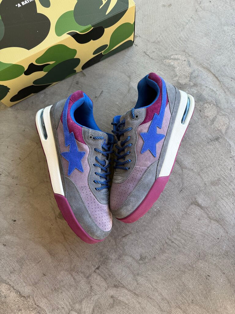 Bape Roadsta Sneaker Purple/Blue Sz. 11
