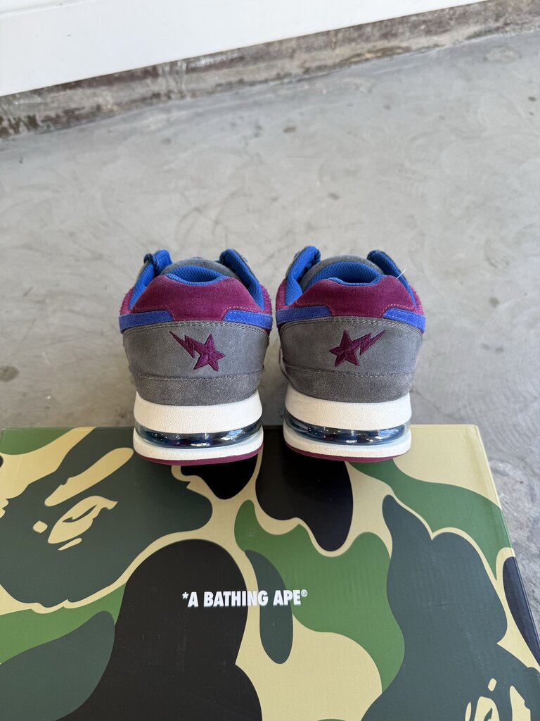 Bape Roadsta Sneaker Purple/Blue Sz. 11