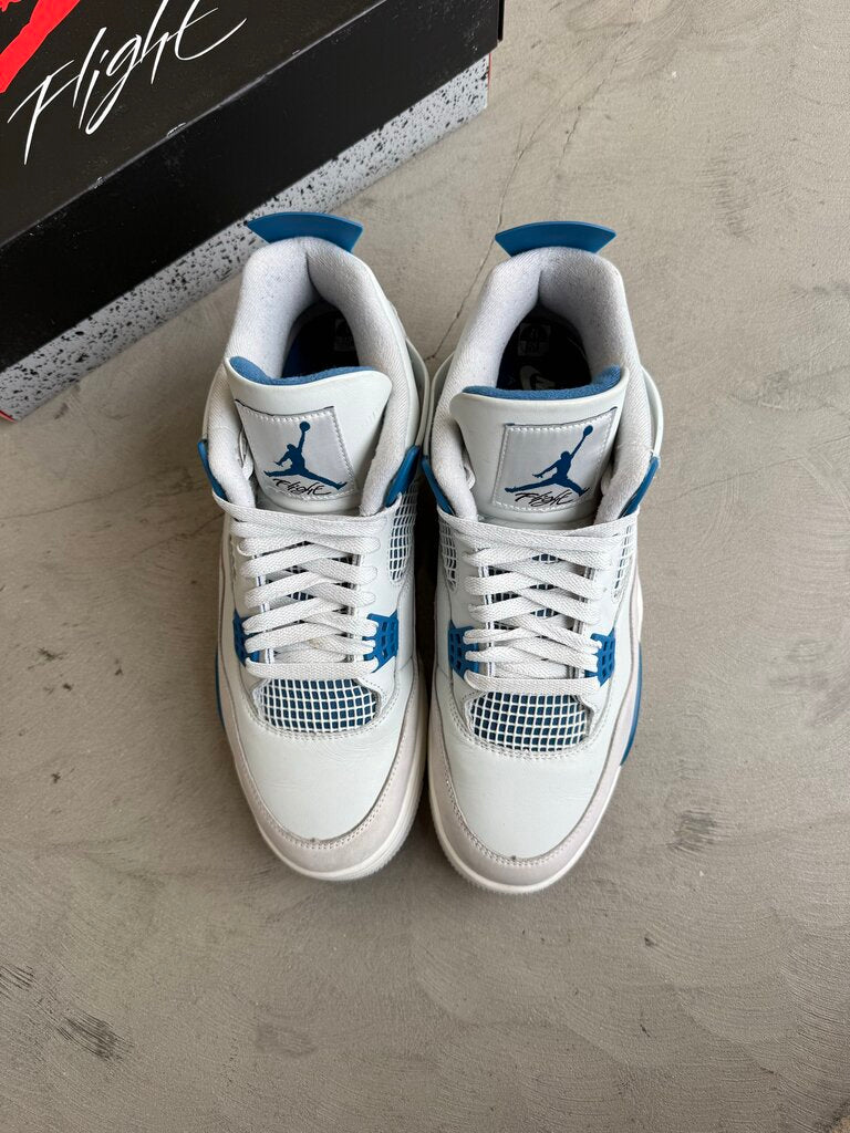 Jordan 4 Military Blue Sz. 12