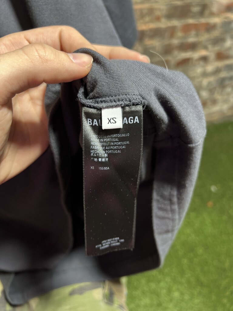 Balenciaga Campaign Tee Grey Sz. S