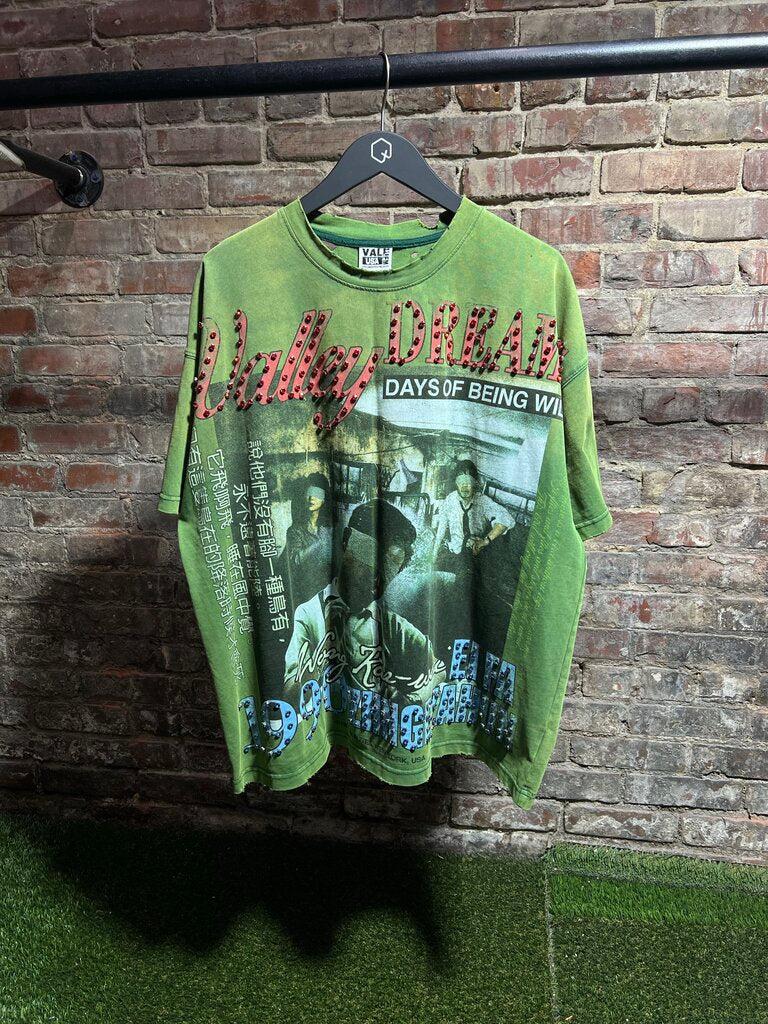 Vale State Wong Wai War Tee Green Sz. XL