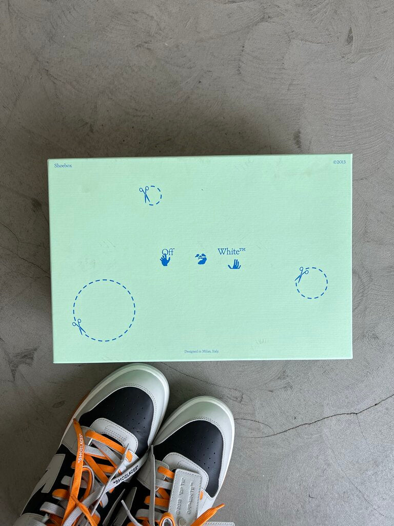 Off-White Out-Of-Office Sneaker Grey/Black Sz. 47
