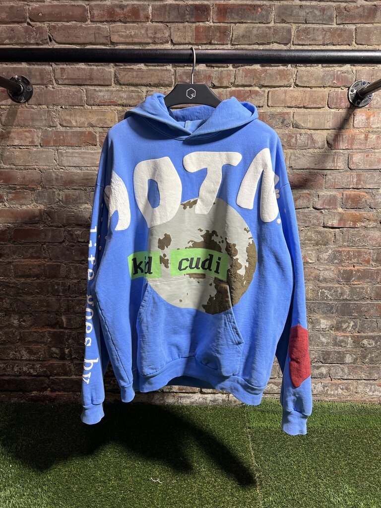 CPFM X Kid Cudi MOTM Hoodie Blue Sz. XL
