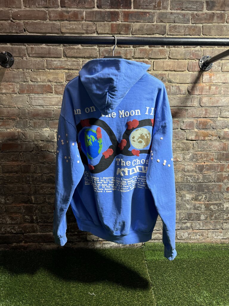 CPFM X Kid Cudi MOTM Hoodie Blue Sz. XL
