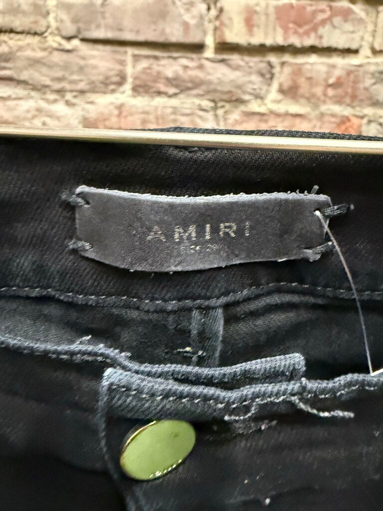 Amiri Black Distressed Jeans Sz. 29