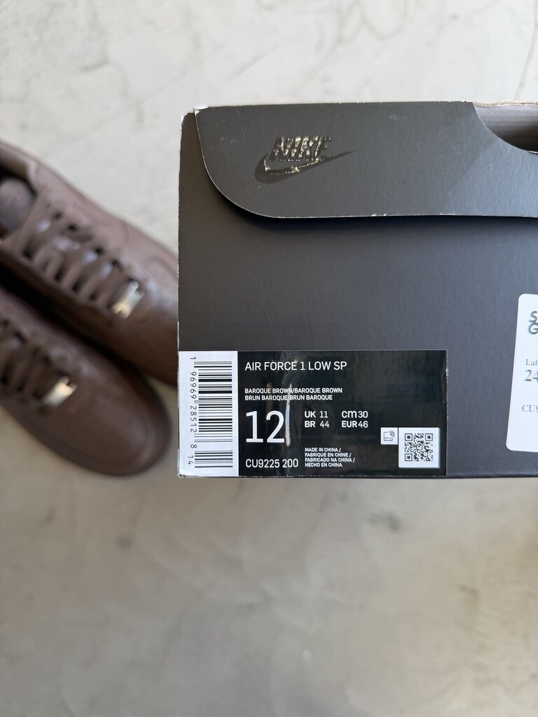 Supreme x Nike AF1 Brown Sz. 12