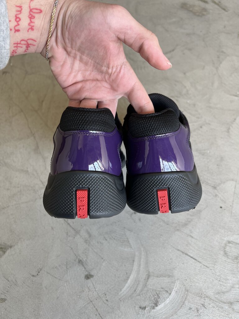 Prada America Cups Purple/Black Sz. 9.5 (US 11) | NO BOX