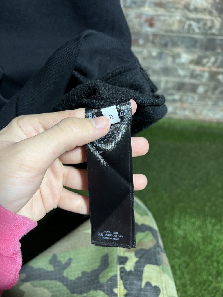 Balenciaga Maison Fondée Hoodie Sz. 2