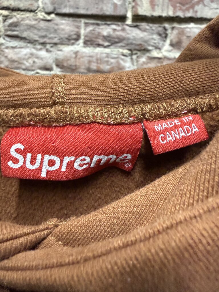 Supreme Box Logo Hoodie Rust Sz. S
