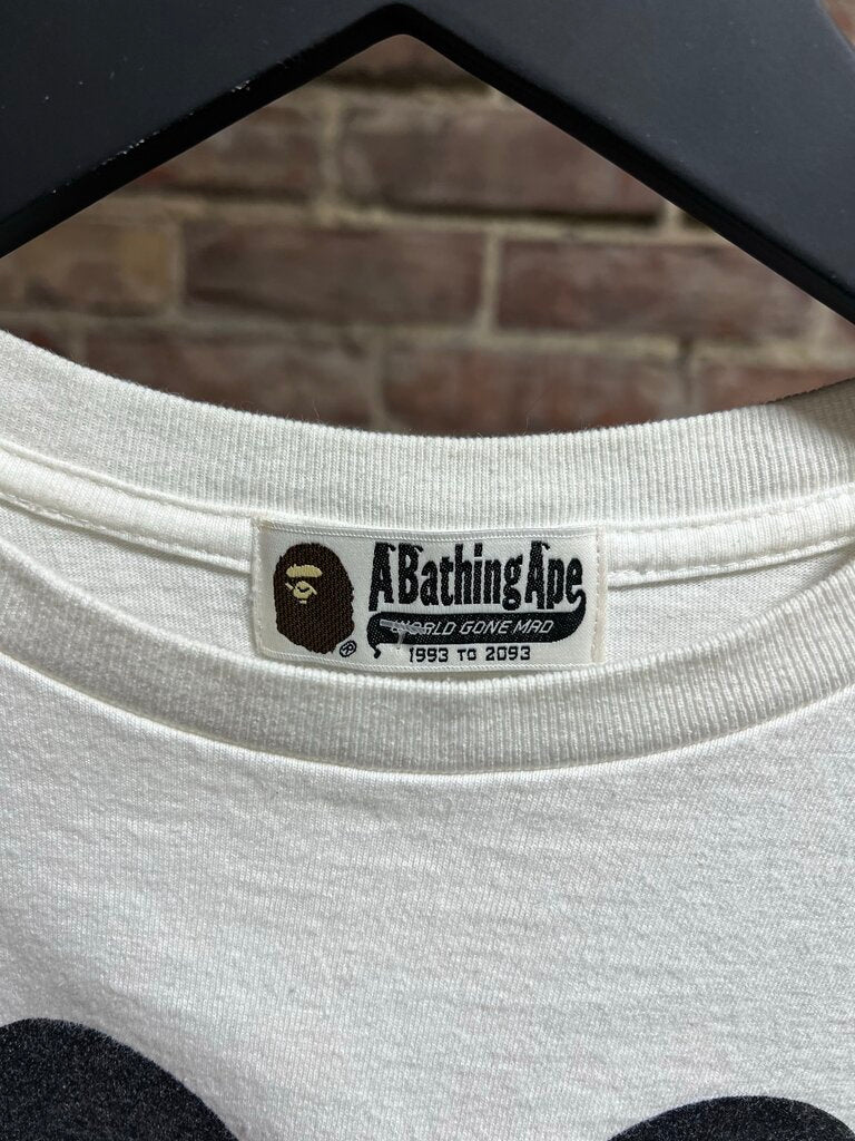 Vintage Bape 2000s X Mickey Mouse Tee Sz. L