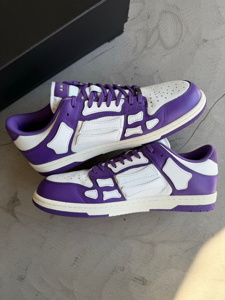 Amiri Bone Sneaker Purple/White Sz. 47