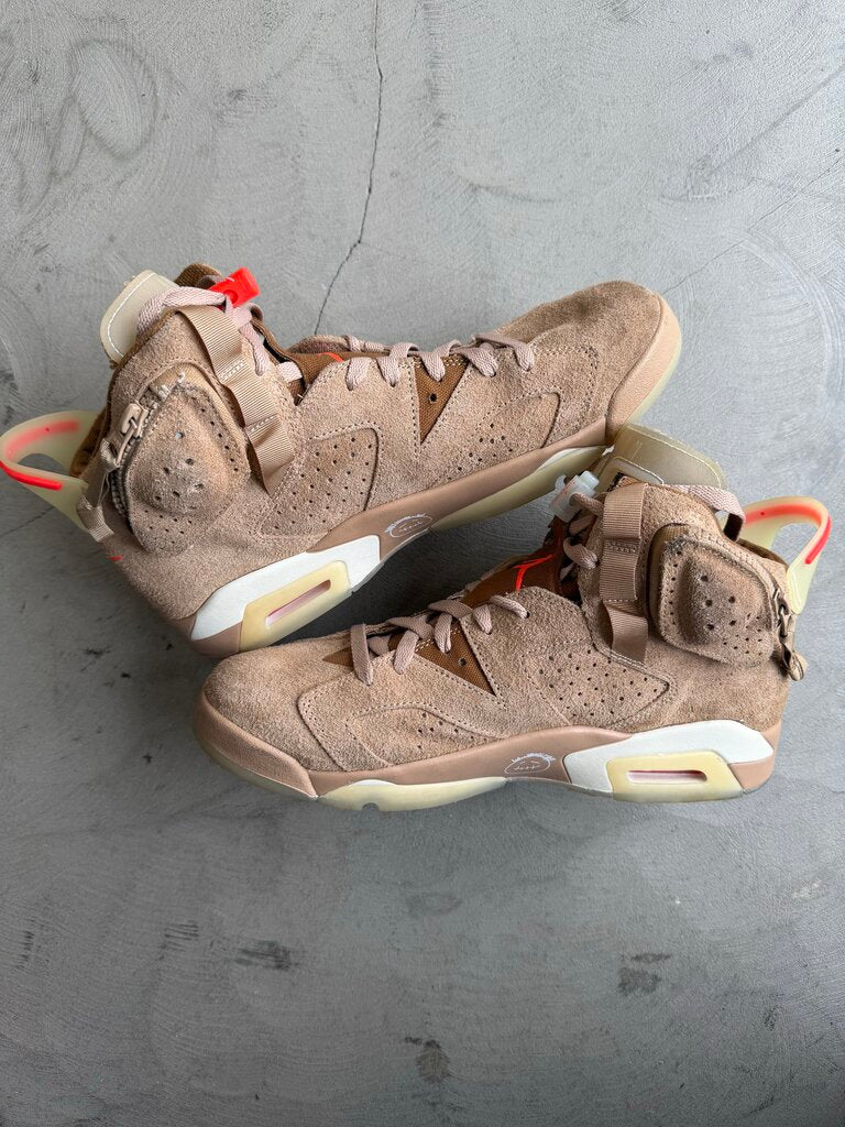 Travis Scott X Jordan 6 British Khaki Sz. 10.5 | No Box