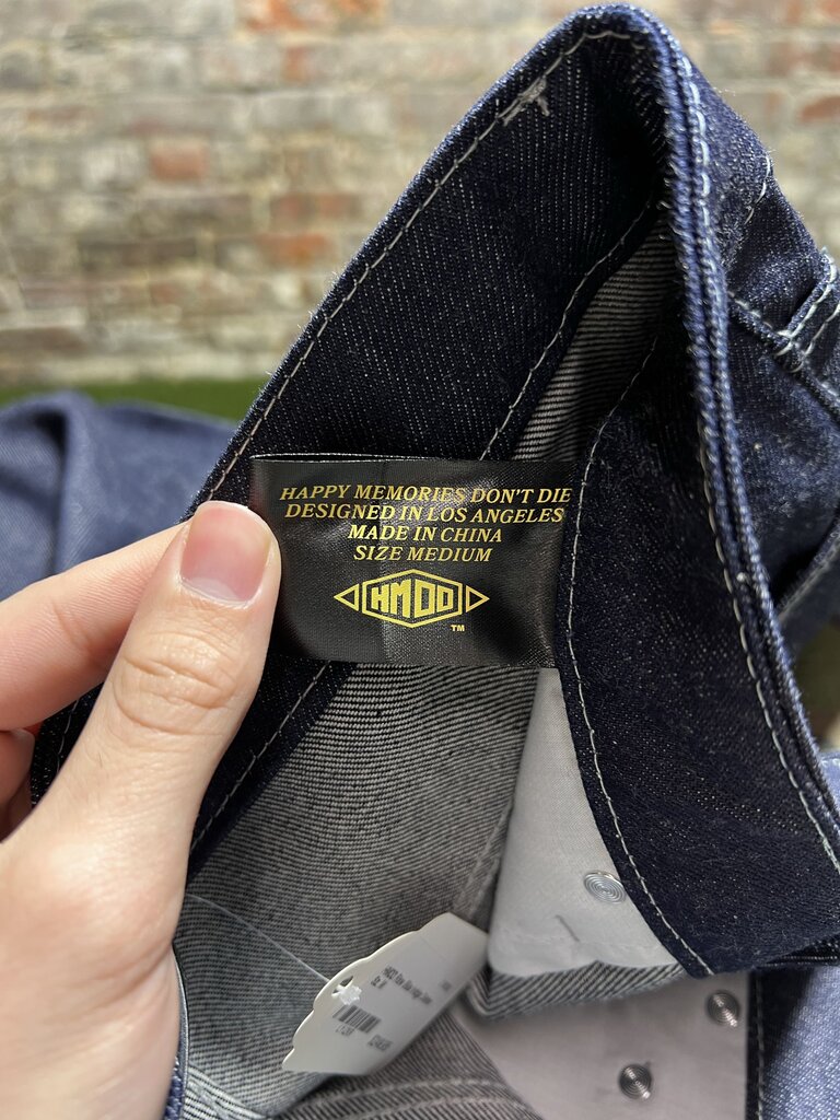 HMDD Raw Blue Indigo Denim Sz. M