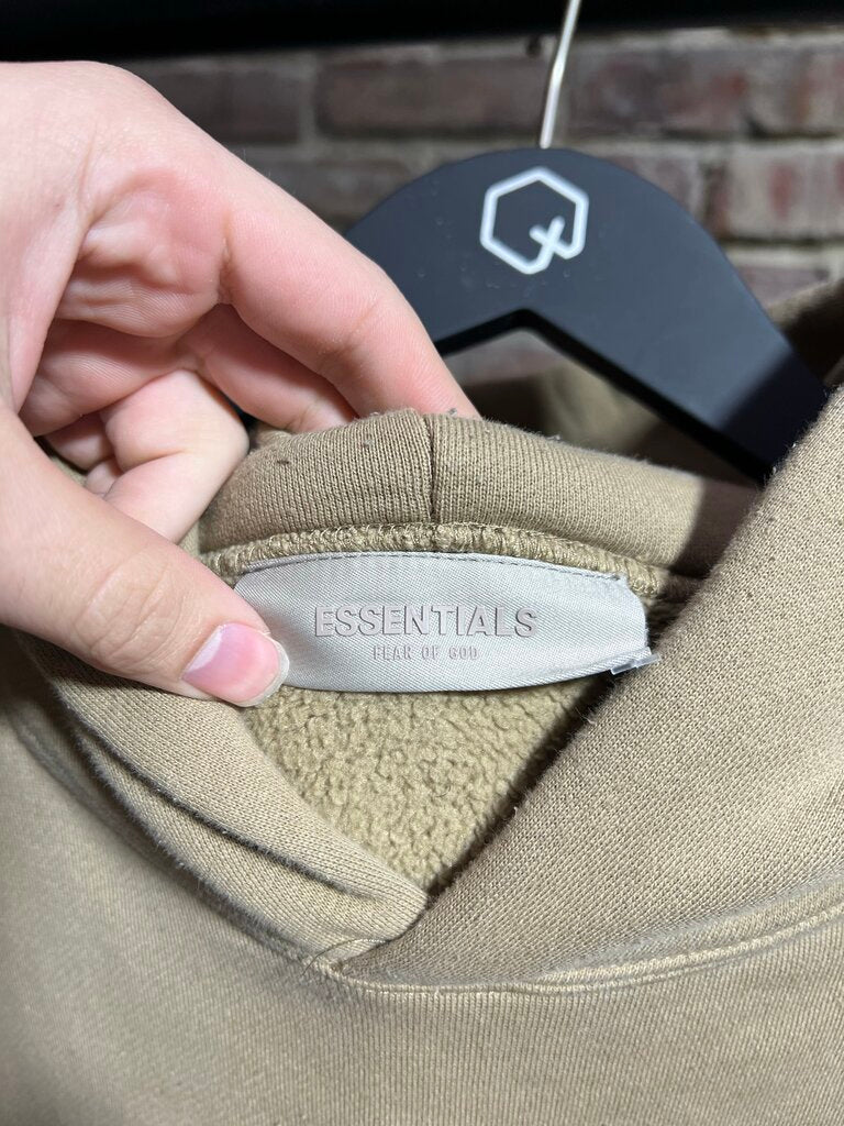Essentials Hoodie Brown Sz. S