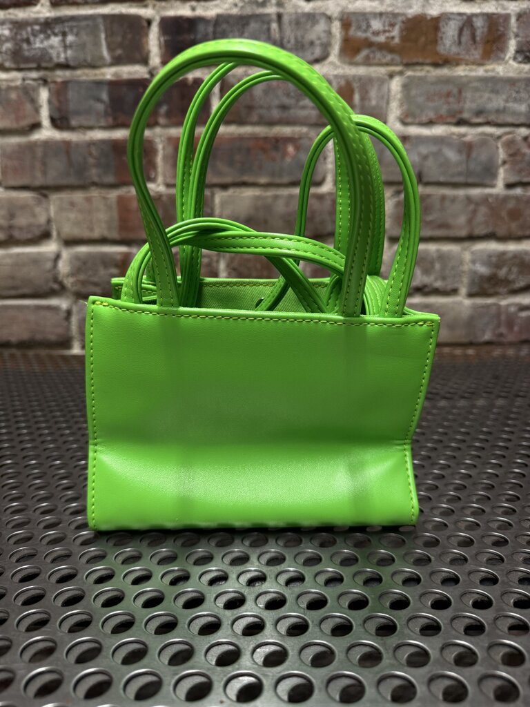 Telfar Small Shopping Bag Highlighter Green