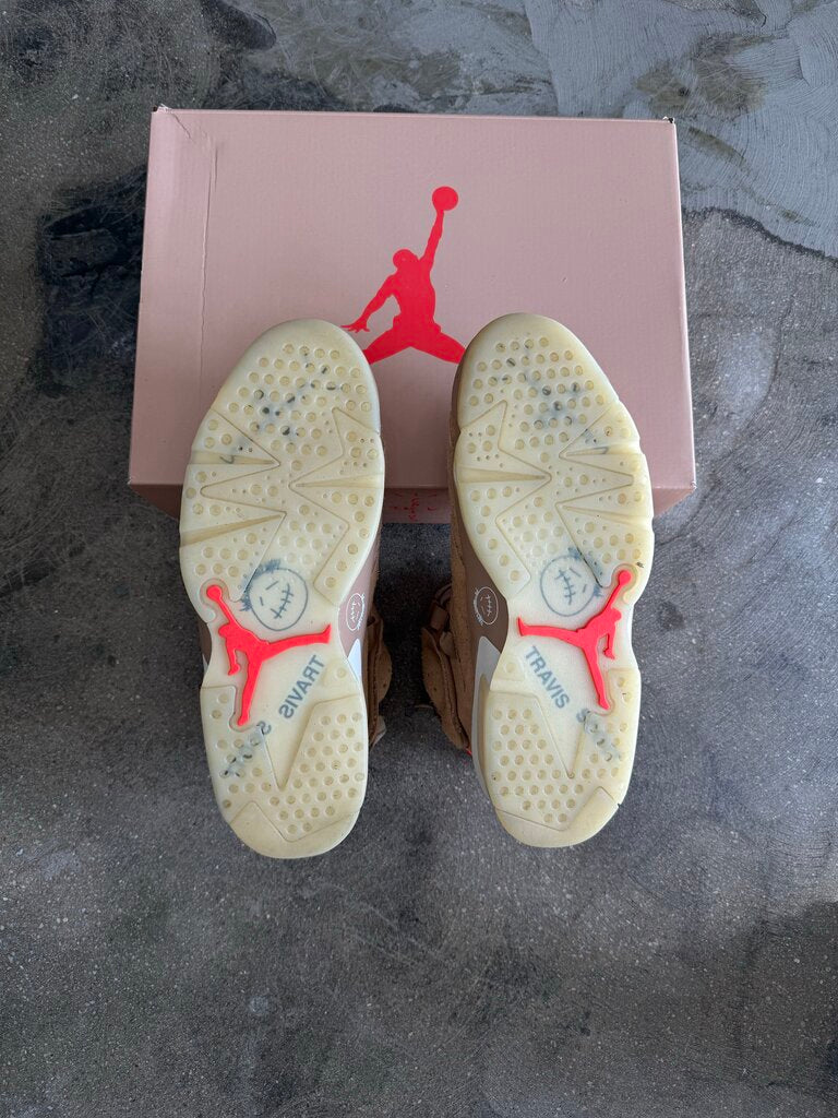Travis Scott X Jordan 6 British Khaki Sz. 12