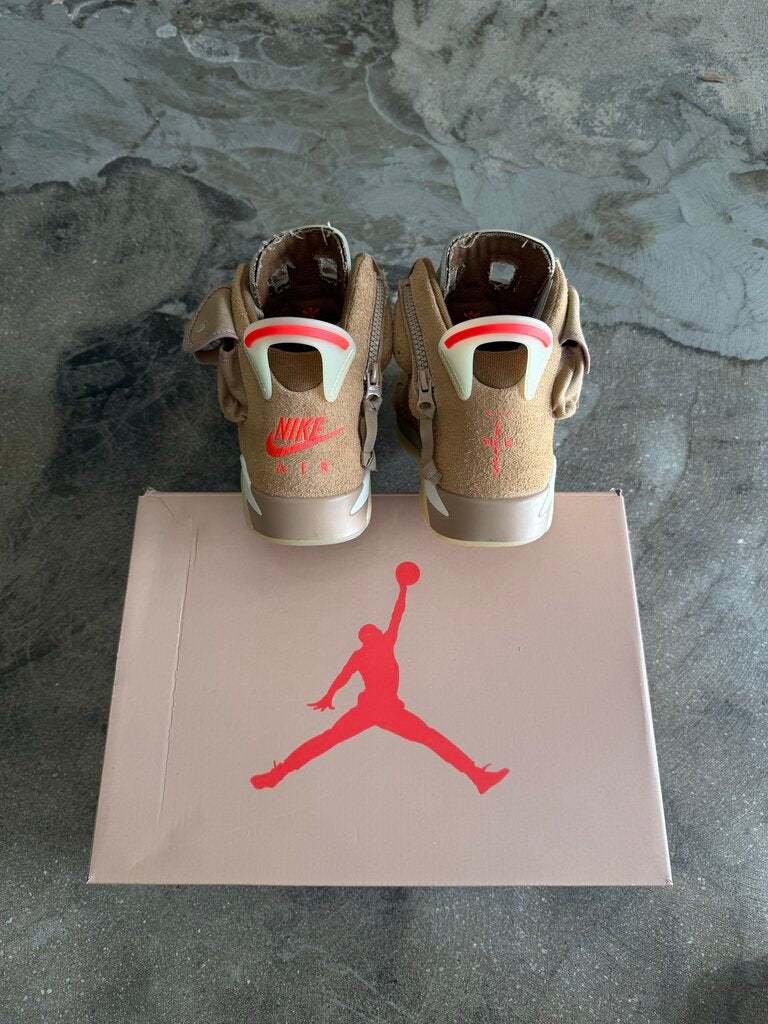 Travis Scott X Jordan 6 British Khaki Sz. 12