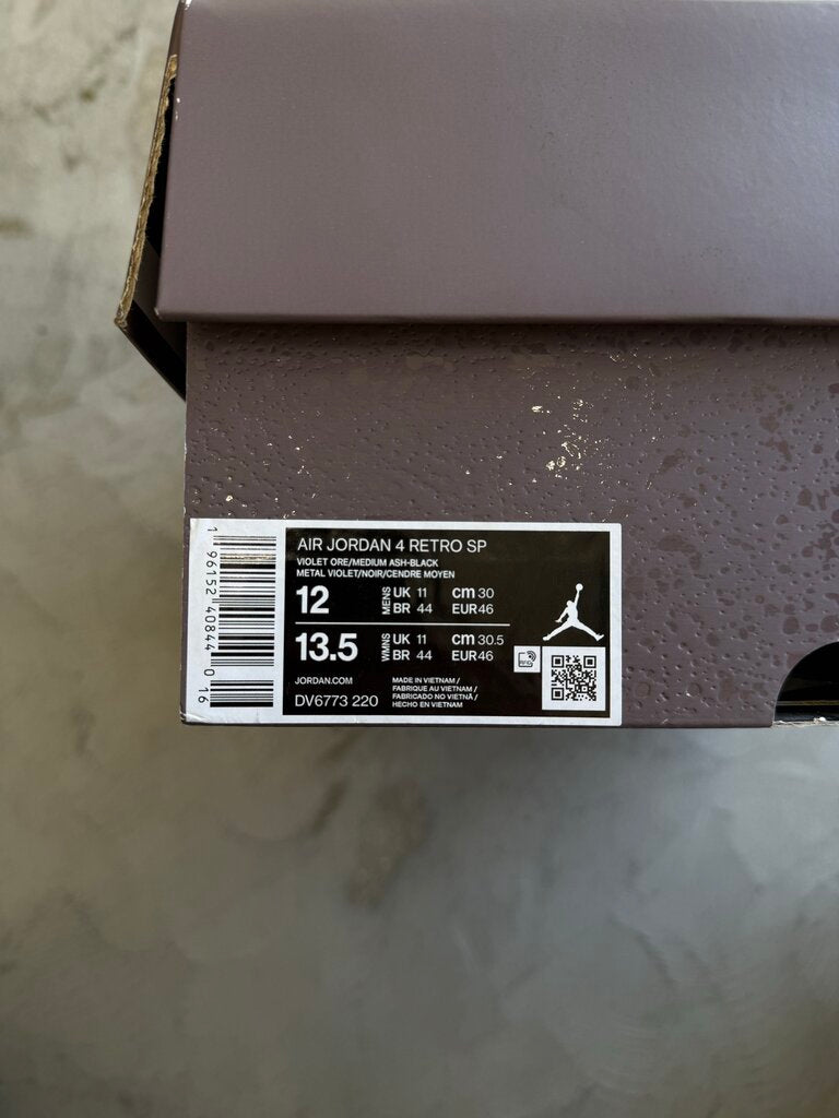 Jordan 4 X A Ma Maniere Sz. 12