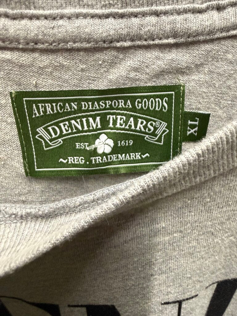 Denim Tears Grey Tee Sz. XL