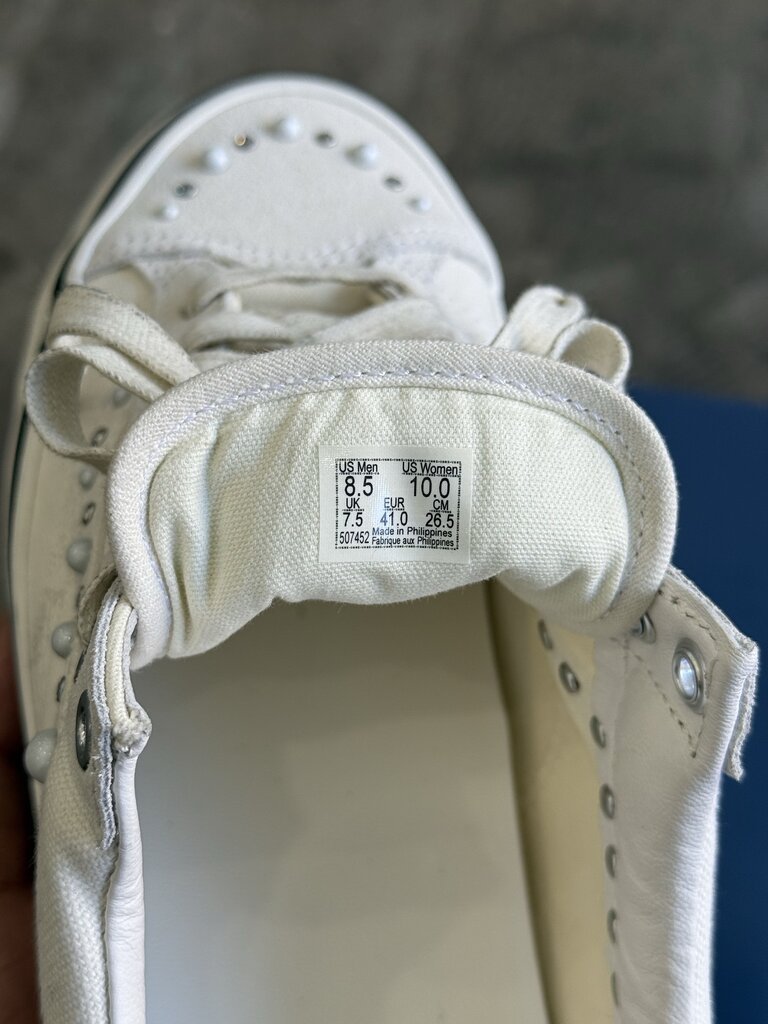 Vans Pearlized Old Skool White Sz. 8.5