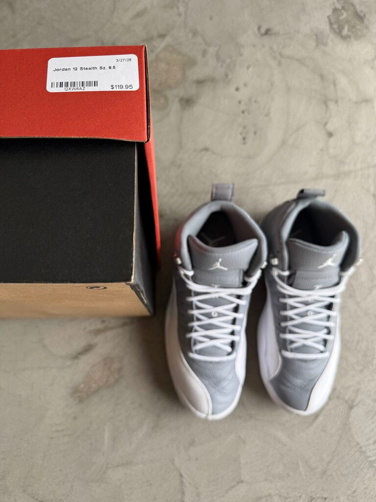 Jordan 12 Stealth Sz. 8.5