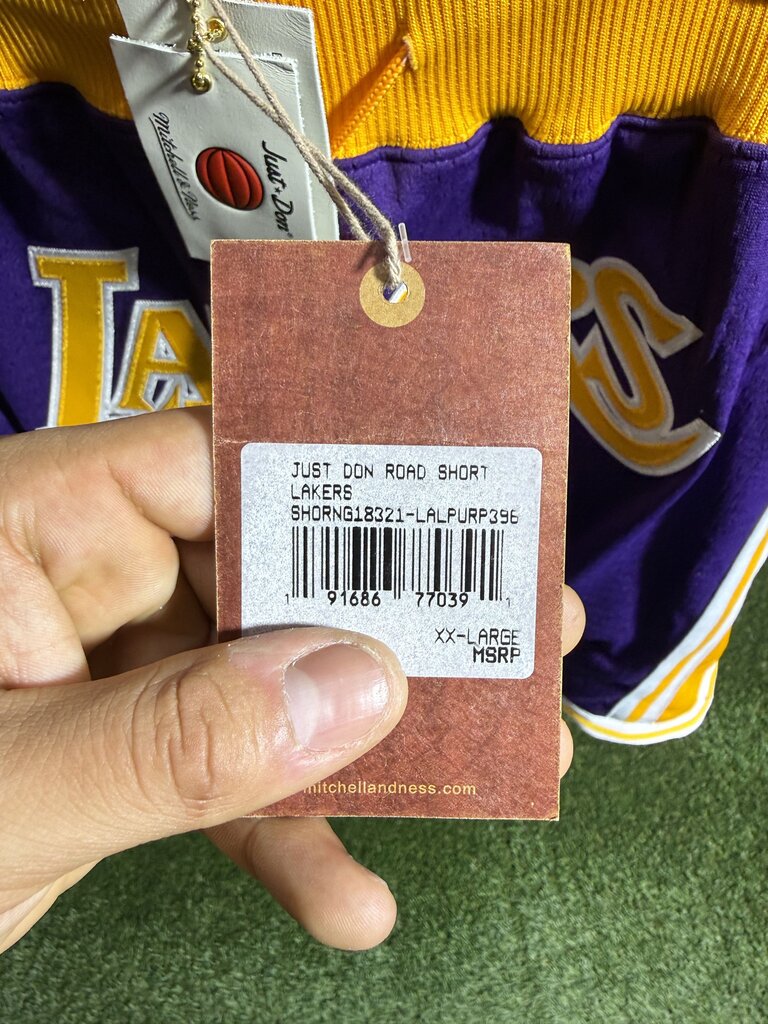 Lakers X Just Don Shorts Sz. XL