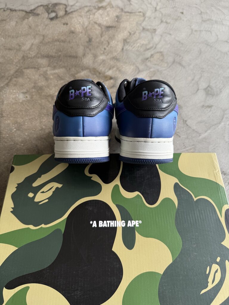 Bape Bapesta Blue Gradient Fade Sz. 10