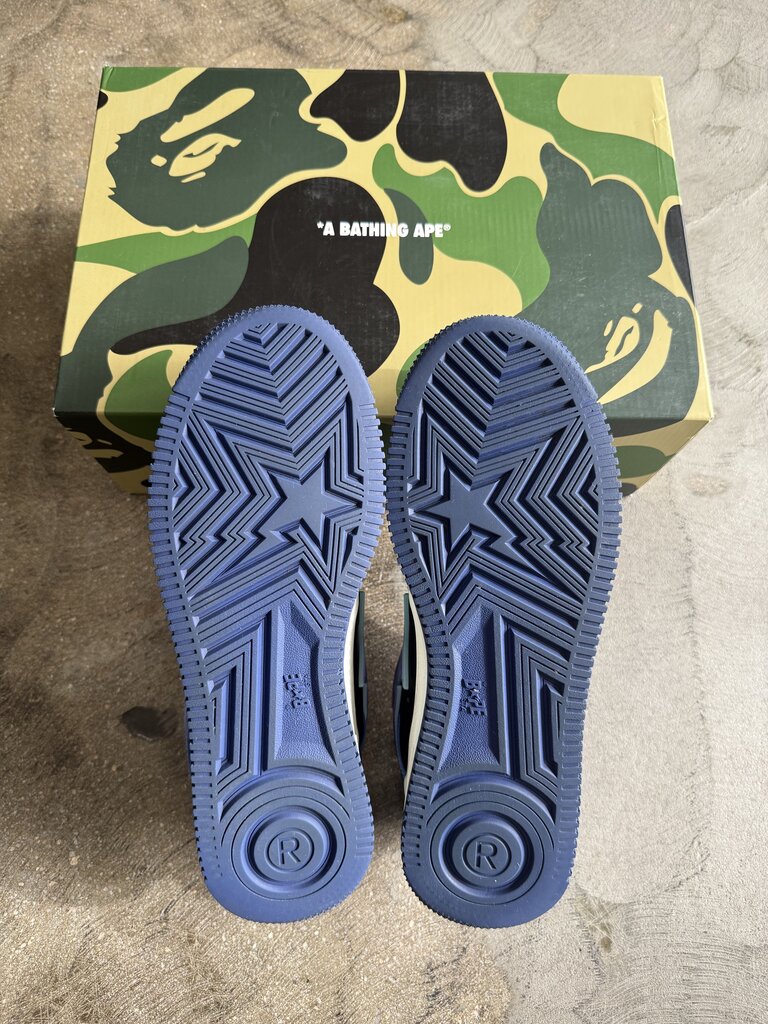 Bape Bapesta Blue Gradient Fade Sz. 10
