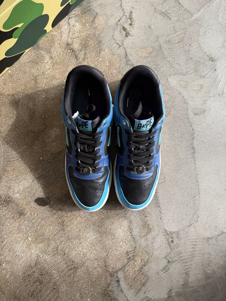 Bape Bapesta Blue Gradient Fade Sz. 10
