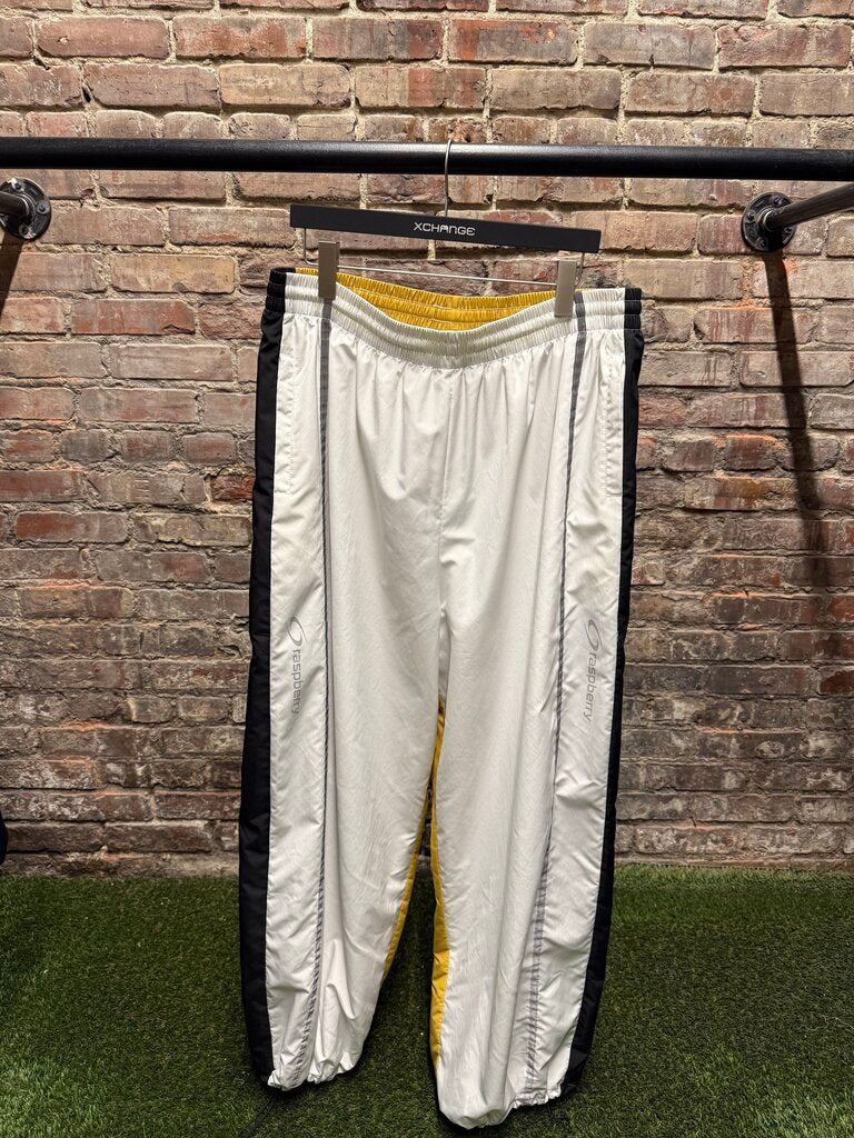 GV Gallery Break Away Trackpants White/Gold Sz.XL