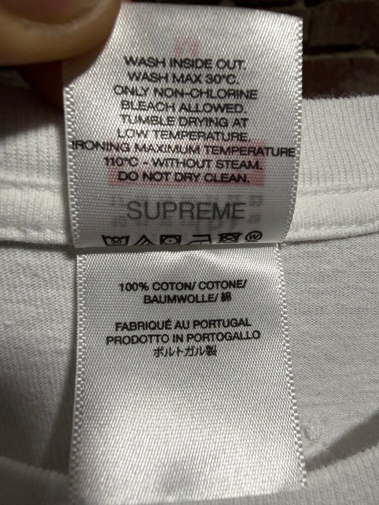 Supreme Maison Margiela Money Tee White Sz. M