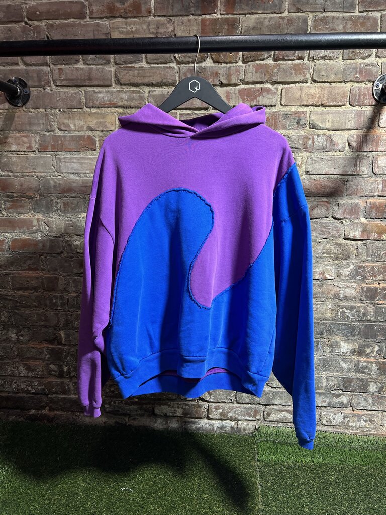 ERL Swirl Hoodie Purple/Blue Sz. M