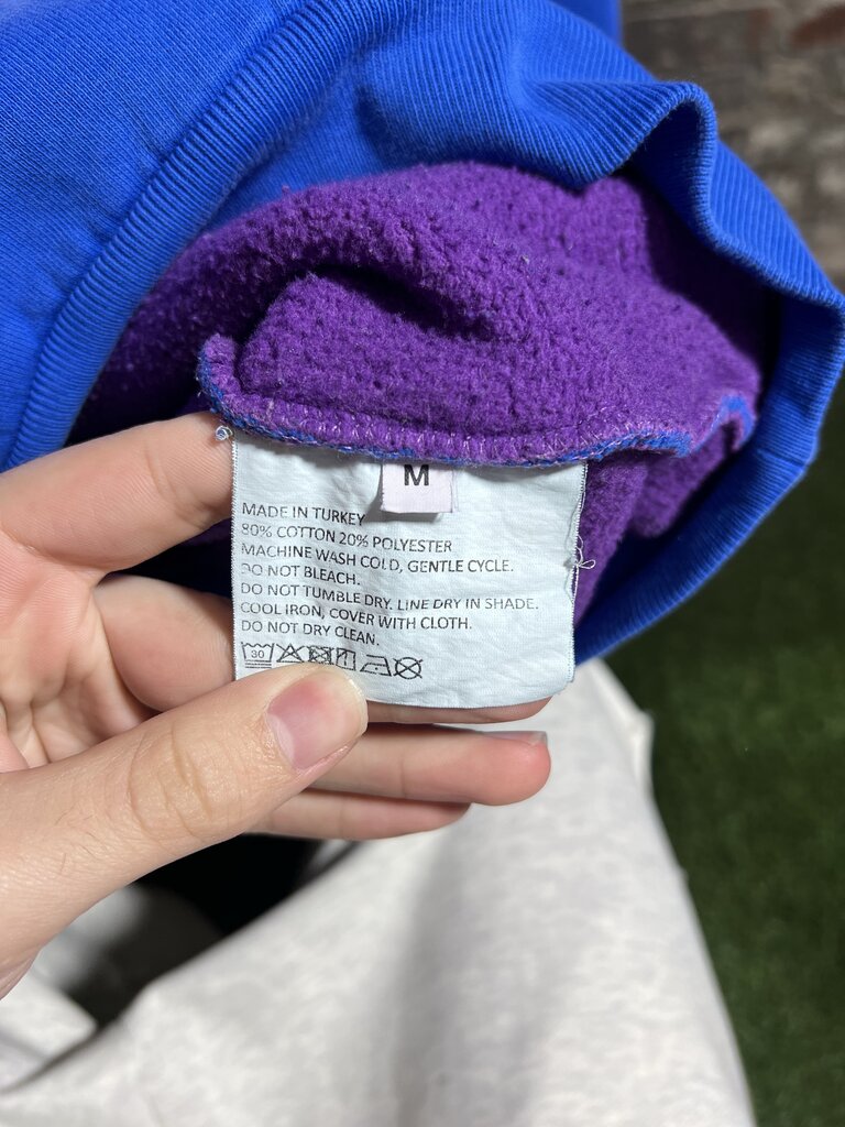 ERL Swirl Hoodie Purple/Blue Sz. M