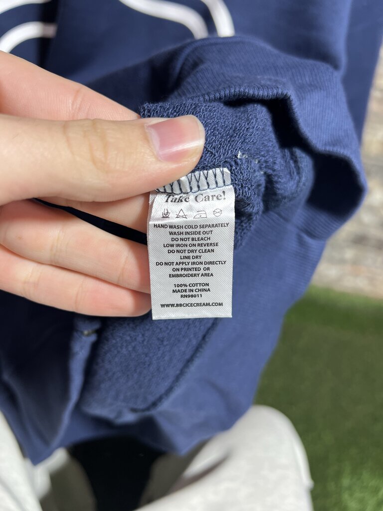 BBC X Ice Cream Zip-Up Navy Sz. L