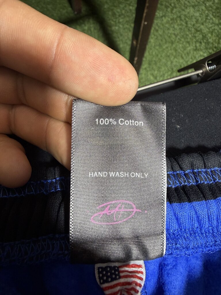 Matty Boy Las Vegas Anti Promo 99 Eyes Logo Sweatpants Blue Sz. XL