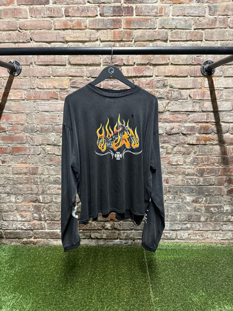 HMDD Ghost Rider L/S Tee Sz. M